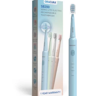 Oracura SB200 Sonic Lite Electric Rechargeable Toothbrush